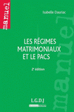 Les régimes matrimoniaux et le PACS
2e édition