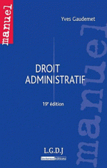 Droit administratif
19e édition