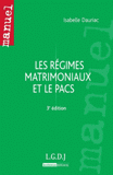 Les régimes matrimoniaux et le PACS
3e édition