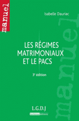Les régimes matrimoniaux et le PACS
3e édition