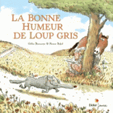La bonne humeur de loup gris