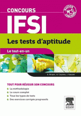 Concours IFSI. Le tout-en-un, les tests d'aptitude
4e édition