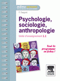 Psychologie, sociologie, anthropologie. UE 1.1