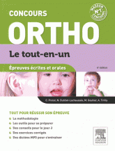 Concours Ortho. Epreuves écrites et orales
4e édition