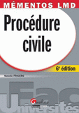 Procédure civile
6e édition