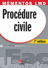 Procédure civile
7e édition