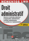 Droit administratif
7e édition