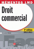 Droit commercial
4e édition