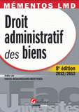 Droit administratif des biens
édition 2012-2013