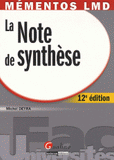 La Note de synthèse
12e édition