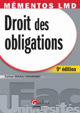 Droit des obligations
9e édition