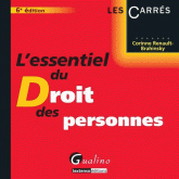L'essentiel du Droit des personnes
6e édition
