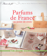 Parfums de France au point de croix
