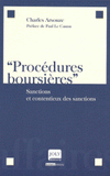 Procédures boursières. Sanctions et contentieux des sanctions