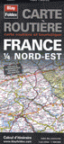 France 1/4 Nord-Est. 1/500 000