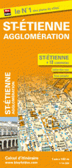 Saint-Etienne agglomération. 1/14 000