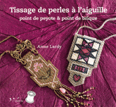 Tissage de perles à l'aiguille. Point de peyote & point de brique