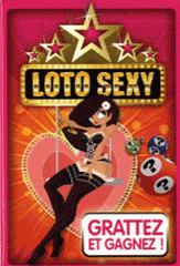 Loto sexy. Grattez et gagnez !