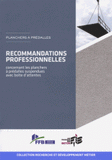 Recommandations professionnelles concernant les planchers à prédalles suspendues avec boîte d'attentes