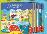 50 succès des tout-petits. Coffret 5 livres CD
avec 5 CD audio