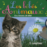 Les bébés animaux. Eveil sensoriel de bébé
avec 1 CD audio