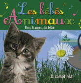 Les bébés animaux. Eveil sensoriel de bébé
avec 1 CD audio