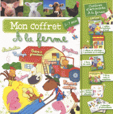 Mon coffret "A la ferme". Coffret d'activités 3-7 ans
avec 1 CD audio