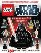 L'album des autocollants de la force Star Wars, Lego. Que la force soit avec toi !