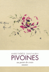 Pivoines au point de croix