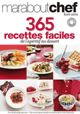 365 recettes faciles. De l'apéritif au dessert
