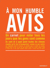 A mon humble avis