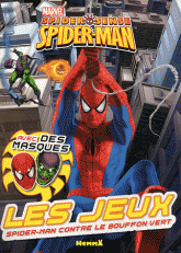 Les jeux Spider-Man contre le Bouffon Vert. Avec des masques