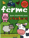 La ferme. Livre d'activités avec stickers