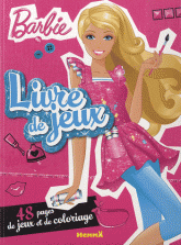 Livre de jeux Barbie. 48 pages de jeux et de coloriage