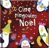 Cinq pingouins de Noël