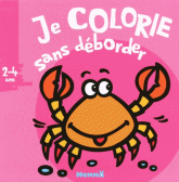 Je colorie sans déborder (crabe). 2-4 ans