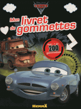 Mon livret de gommettes Cars 2