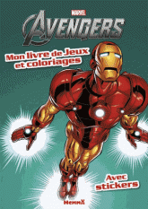 Avengers. Mon livre de jeux et coloriages