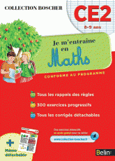 Je m'entraîne en maths CE2 8-9 ans