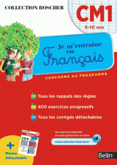 Je m'entraîne en français CM1 9-10 ans