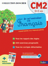 Je m'entraîne en français CM2 10-11 ans