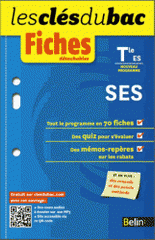 Sciences économiques et sociales spécifique et spécialité Tle ES. Fiches détachables