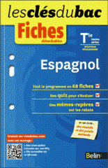 Espagnol Tle toutes séries. Fiches détachables