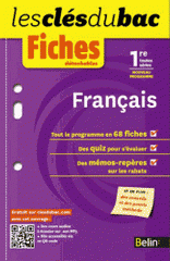 Français 1e toutes séries. Fiches détachables