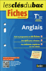 Anglais Tle toutes séries. Fiches détachables