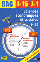 Sciences économiques et sociales Tle ES