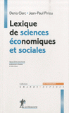 Lexique de sciences économiques et sociales
9e édition revue et corrigée