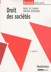 Droit des sociétés
3e édition