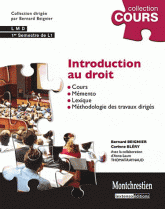 Introduction au droit. Cours et travaux dirigés premier semestre de L1
3e édition