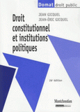Droit constitutionnel et institutions politiques
26e édition